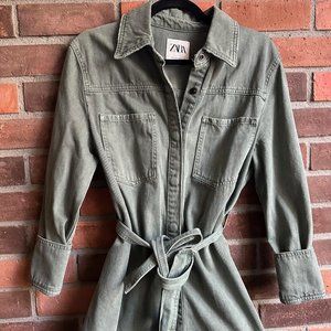 Zara olive green jacket